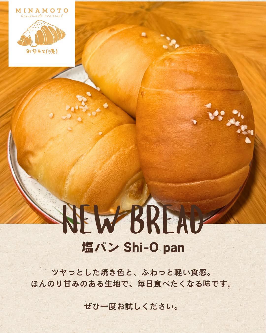 โปสเตอร์แนะนำเมนูใหม่ ชิโอปัง Shi-O pan